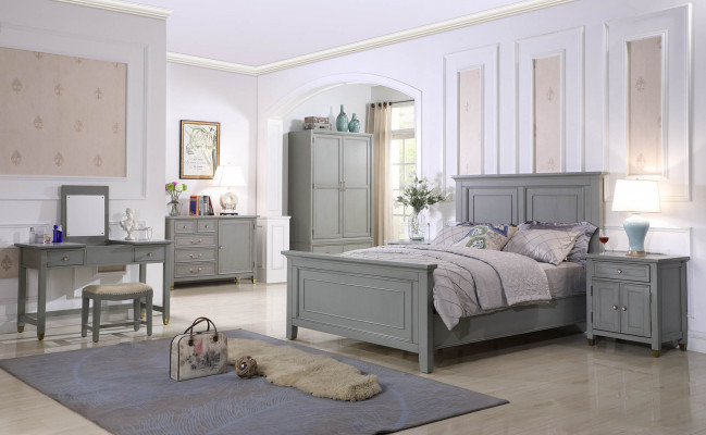 Łóżko łóżko Sleep Pokój Double Drewno New Country House Design Luxury Hotel