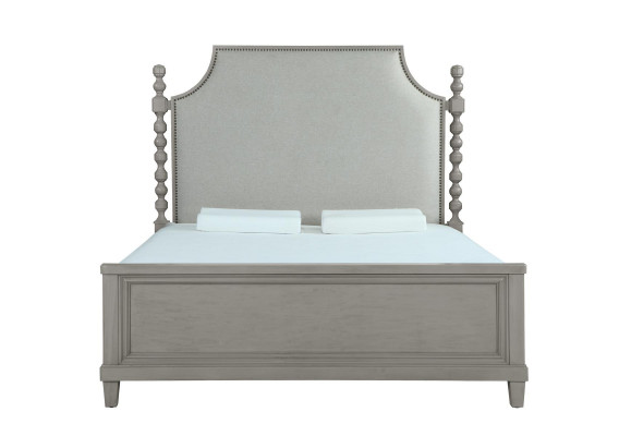 Łóżko Podwójne 180x200cm Royal Łóżko Sypialnia łóżka Drewno Luxury Meble