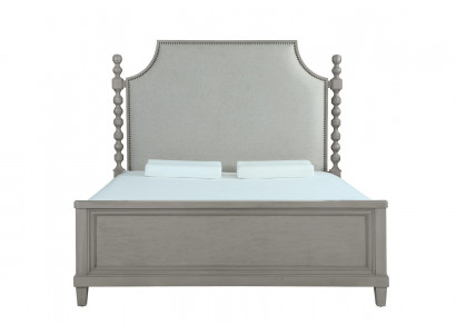 Łóżko Podwójne 180x200cm Royal Łóżko Sypialnia łóżka Drewno Luxury Meble