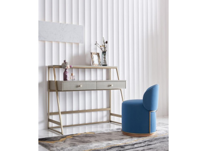 Toaletka + Fotel Toaletka Kosmetyki Tabela Lustro Kredens