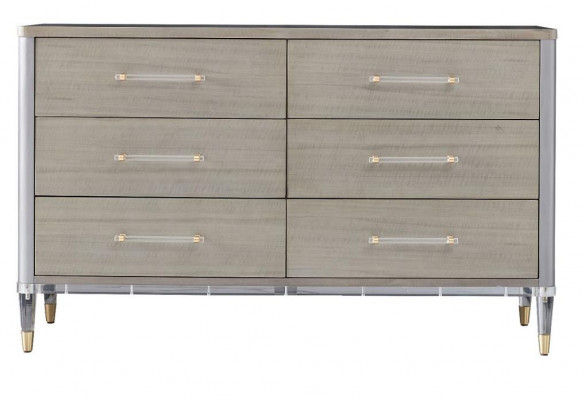 Design Kredens Komoda Szafa Kredens z 6 szufladami