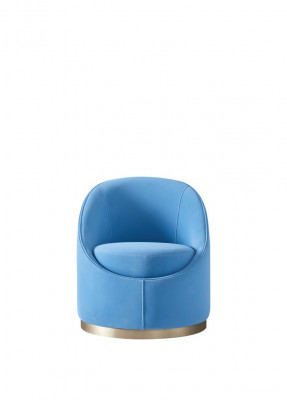 Blauer Design Hotel Lounge Club Fotel Podkładka Krzesła Pokój dzienny
