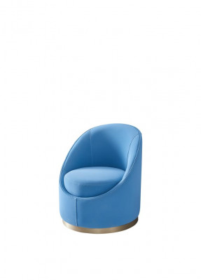Blauer Design Hotel Lounge Club Fotel Podkładka Krzesła Pokój dzienny