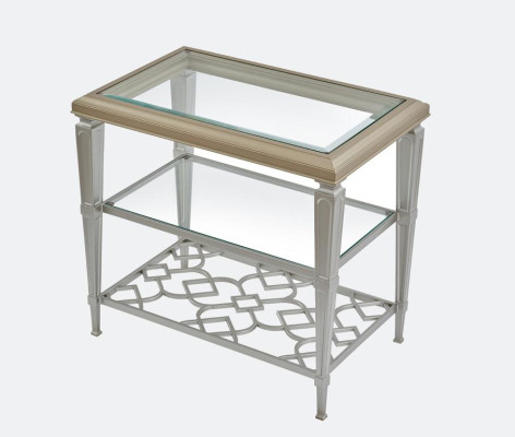 Stolik Design Luxury Meble Stoliki Gazetowe Stoliki boczne Tabela Szklany stół