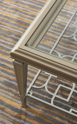Stolik Design Luxury Meble Stoliki Gazetowe Stoliki boczne Tabela Szklany stół