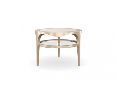 Salon Okrągłe Noble Art Nowoczesny Luksus Stolik Design Meble stolik kawowy