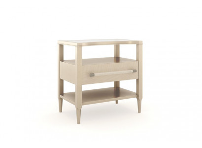 Stolik nocny stoły Sleep Pokój Luxury Drewno Design Night Tabela konsola Side