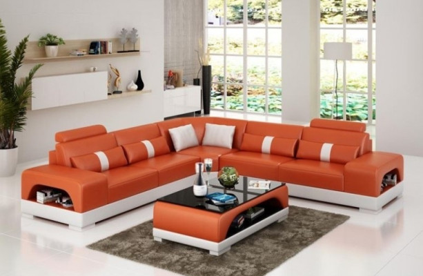 Projektant Żywy krajobraz Narożnikowa kanapa Sofa Kanapa Duża L Form XXL Siedziba Ustawić Sandberg
