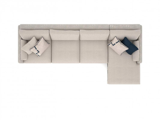 Pokój dzienny Podkładka Włókienniczy sofa tapicerowana w kształcie litery L luksusowe designerskie Meble