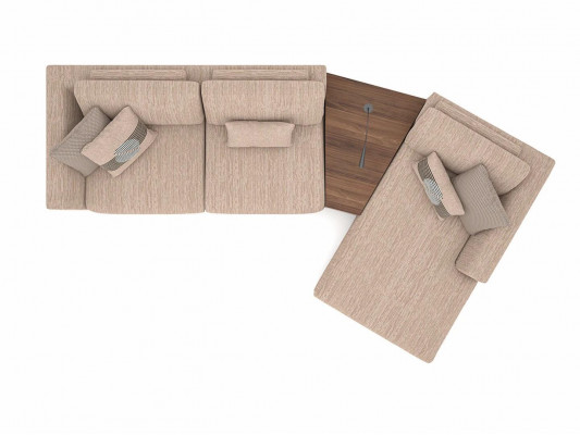Projektant Narożnikowa kanapa Luksusowa sofa kanapa w kształcie litery L do salonu Włókiennicze Meble tapicerowane