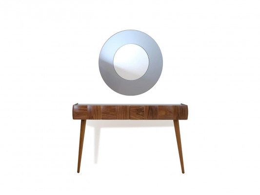 Stół konsolowy z Lustro Modern Living Room Luxury Meble Set konsola