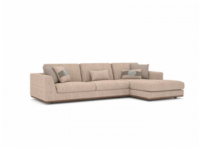 Meble tapicerowane Beżowa Narożnikowa kanapa Luksusowa Sofa Kanapa L-Shape Relaks Sofa Tapicerowana Salon