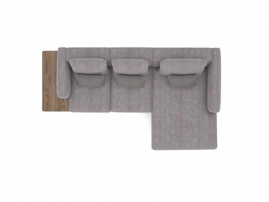 Salon Ustawić Narożnikowa kanapa Szara Sofa w kształcie litery L Kanapa Designerskie Meble tapicerowane