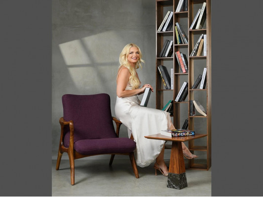 Design Meble do Siedzenia Fioletowy Fotel Kanapa Siedziba Salon Drewno Nowoczesne Podkładka Włókienniczy