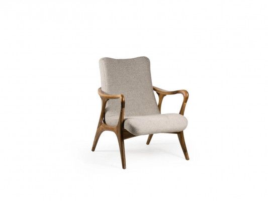 Pokój dzienny Fotel Kanapa Siedziba Modern Drewno Design Włókienniczy PolsterFotel Nowość