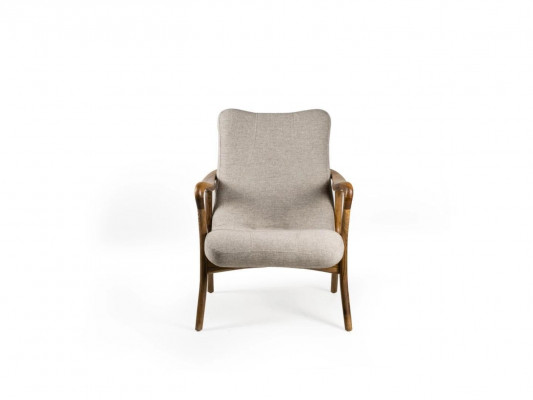 Pokój dzienny Fotel Kanapa Siedziba Modern Drewno Design Włókienniczy PolsterFotel Nowość