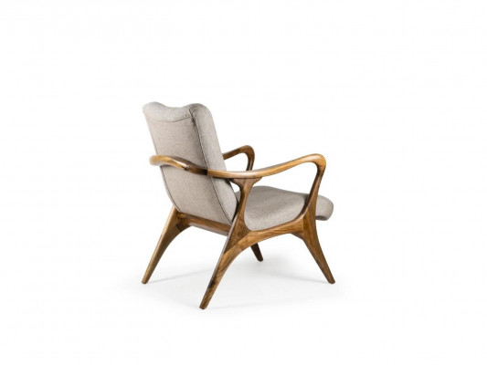 Pokój dzienny Fotel Kanapa Siedziba Modern Drewno Design Włókienniczy PolsterFotel Nowość