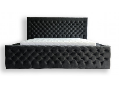 Nowoczesne łóżko hotelowe Chesterfield Podwójne łóżko New Modern King Size Bed