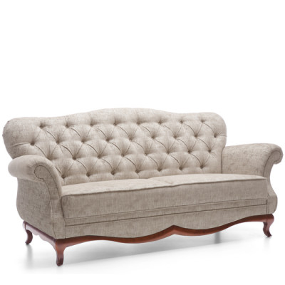 Kanapa Trzyosobowa Chesterfield Podkładka Meble Włókienniczy Sofa Kanapy Materiał