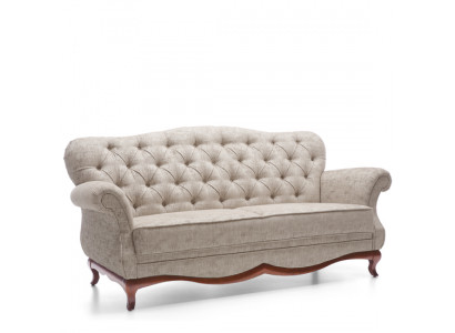 Kanapa Trzyosobowa Chesterfield Podkładka Meble Włókienniczy Sofa Kanapy Materiał