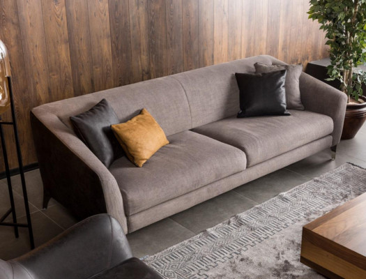 Sofa 3 Siedziba Kanapa Podkładka Sofy Kanapy Projekt salonu Włókienniczy Materiał