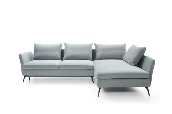 Salon Zielone Meble Włókiennicze Sofy Narożnikowa kanapa L Shape Couch Meble tapicerowane
