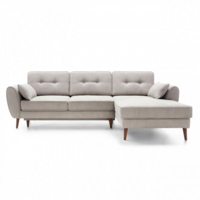 Projekt rozkładanej sofy kanapa rozkładana sofa salon narożnikowa kanapa tekstl materiał