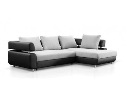 Narożnik kanapa Żywy krajobraz + Funkcja łóżka Sofa Narożnikowa kanapa Couch Narożnik Podkładka Ustawić