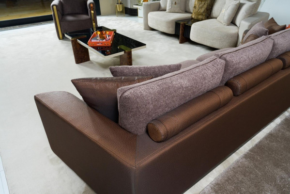 Sofa 3 miejsce do siedzenia Design Sofy Podkładka Couchen Relaks Siedziba Meble Modern New