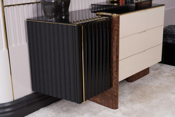 Kredens Komody Szafa Nowoczesny kredens Sypialnia Loft Sypialnia