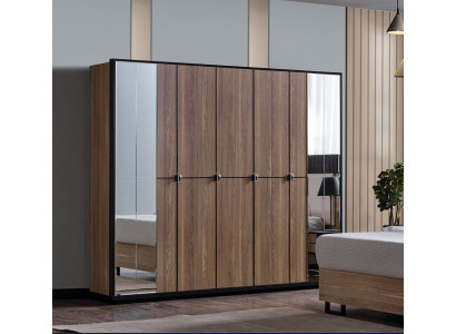 Szafa Szafki Szafa Design Drewno 246 cm Nowoczesne Meble Nowość