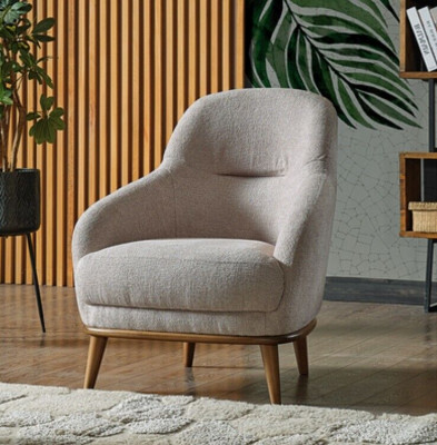 Fotel Podkładka miejsce siedzące Design Couch Relaks Materiał Design Fotel Club Lounge