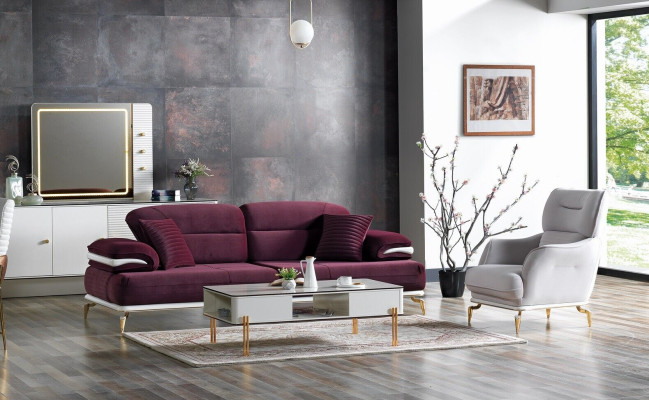 Zestaw sofowy 3+1 miejsce do siedzenia Fotel Ustaw Modern Relaks Fotel Meble