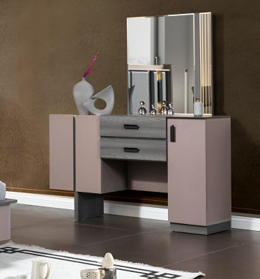 Toaletka Lustro Luxury Sypialnia konsola Design Meble Toaletki
