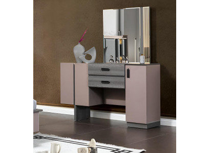 Toaletka Lustro Luxury Sypialnia konsola Design Meble Toaletki