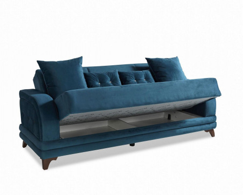 Zestaw sofowy 3+2+1+1 Drewno Salon Luksusowa Sofa Nowoczesny Materiał Całkowicie Nowy Nowoczesny