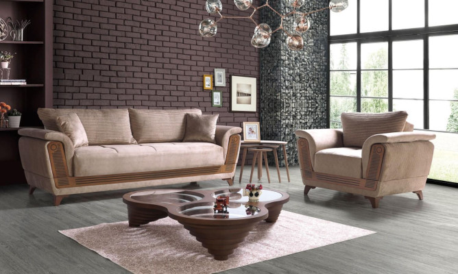 Zestaw sofowy 3+1 miejsce siedzące Fotel Ustaw Modern Relaks Fotel Meble Nowe Luksusowe Nowe