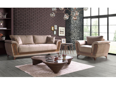 Zestaw sofowy 3+1 miejsce siedzące Fotel Ustaw Modern Relaks Fotel Meble Nowe Luksusowe Nowe
