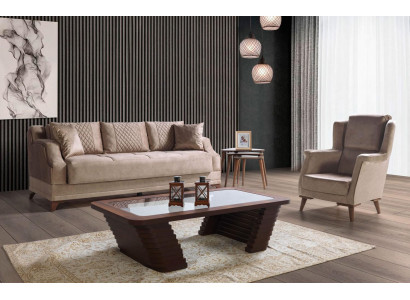 Zestaw sofowy 3+1 miejsce siedzące Fotel Ustaw Modern Relaks Fotel Meble New Luxury Eu