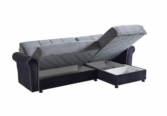 Narożnikowa kanapa L-Shape Włókienniczy Narożnik Sofa Podkładka Premium Couch L Shape Modern New 1