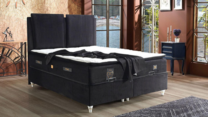 Łóżko Design łóżko Luxury Box Spring Podkładka Sypialnia Meble Modern Luxury