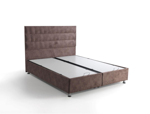 Łóżko Design bed Luxus Podstawa łóżka Podkładka Sypialnia Meble Materiał 160x200