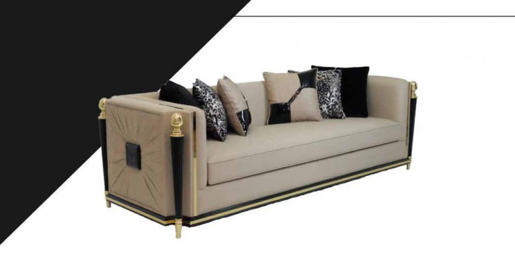 Sofa trzyosobowa Podkładka Meble sofa Kanapy Meble design Sofa materiałowa Meble
