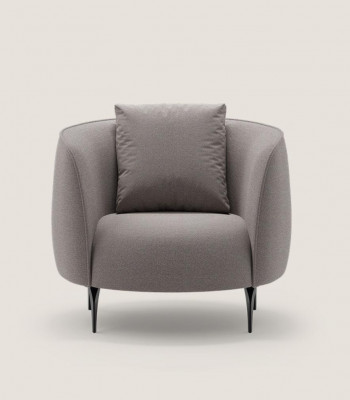 Taupe Modern Fotel Salon Jednomiejscowy Luksusowy Design Podkładka Meble Lounge