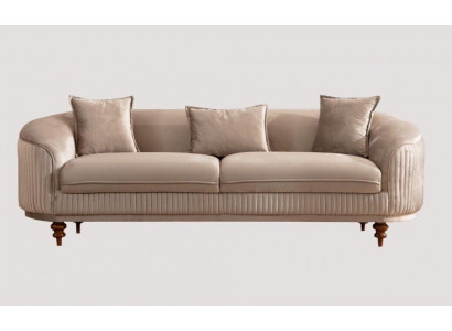 Sofa 3 miejsce do siedzenia Design Sofy Podkładka Modern Siedziba Materiał New Meble Couch