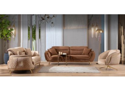 Zestaw sofowy 3 3 1 miejsce do siedzenia Material Couches Podkładka Ustawić Sofy Design