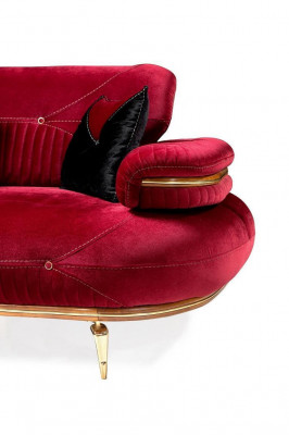 Nowoczesny zestaw mebli do salonu Podkładka Sofa Fotel Modern 3-częściowy