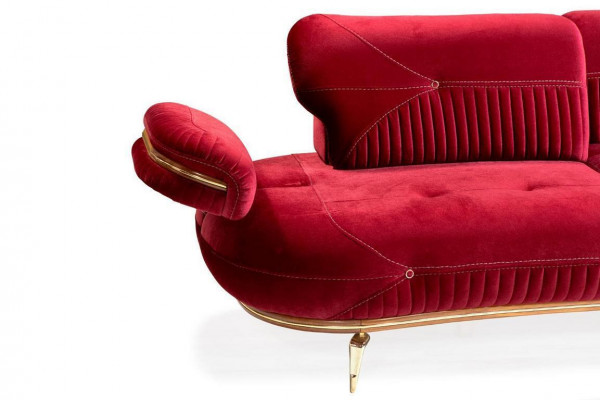 Nowoczesny zestaw mebli do salonu Podkładka Sofa Fotel Modern 3-częściowy