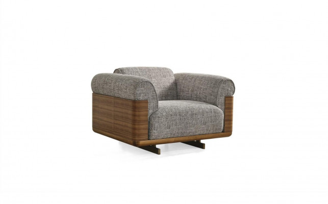 Kanapy Sofa Tapicerowana Szara Kompletna Trzyosobowa Fotel Nowoczesne Sofy 2-częściowe