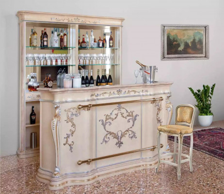 Klasyczny blat barowy luksusowa szafka barowa designerskie Meble Solidne drewno Galota Bar